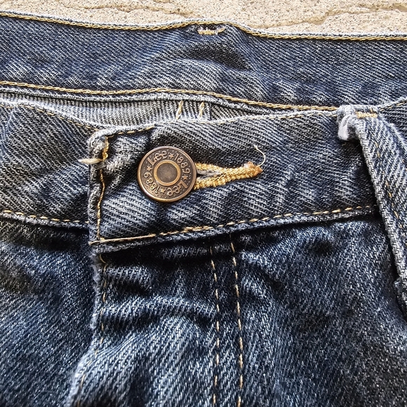 Vintage Lee Denim Jorts - Picture 4 of 8